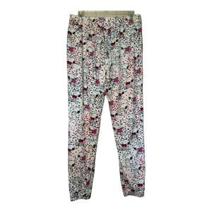 MUNKI MUNKI woman's size medium M Peanuts Snoopy Valentines pajama pj pants